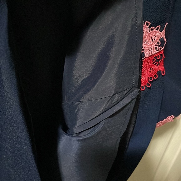 Trina Turk Navy Cocktail Dress . NEW w/o Tags . Size 12 - Picture 6 of 8